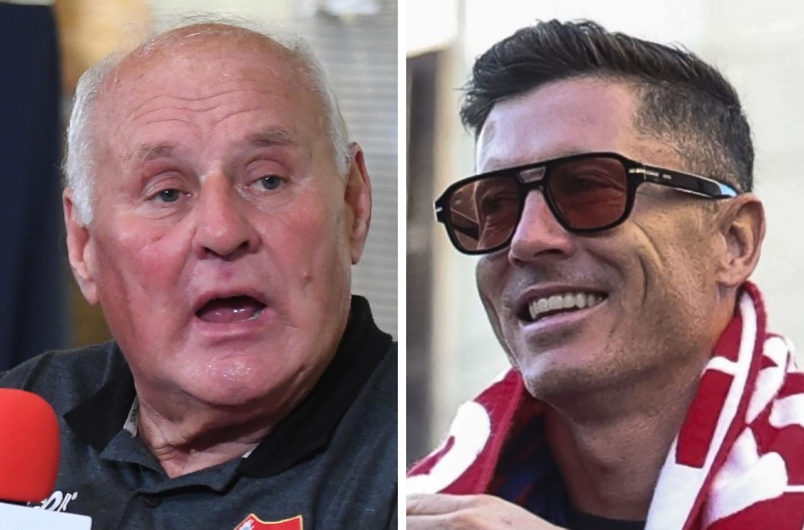 Tego nikt się nie spodziewał. Lewandowski zaczął parodiować Tomaszewskiego