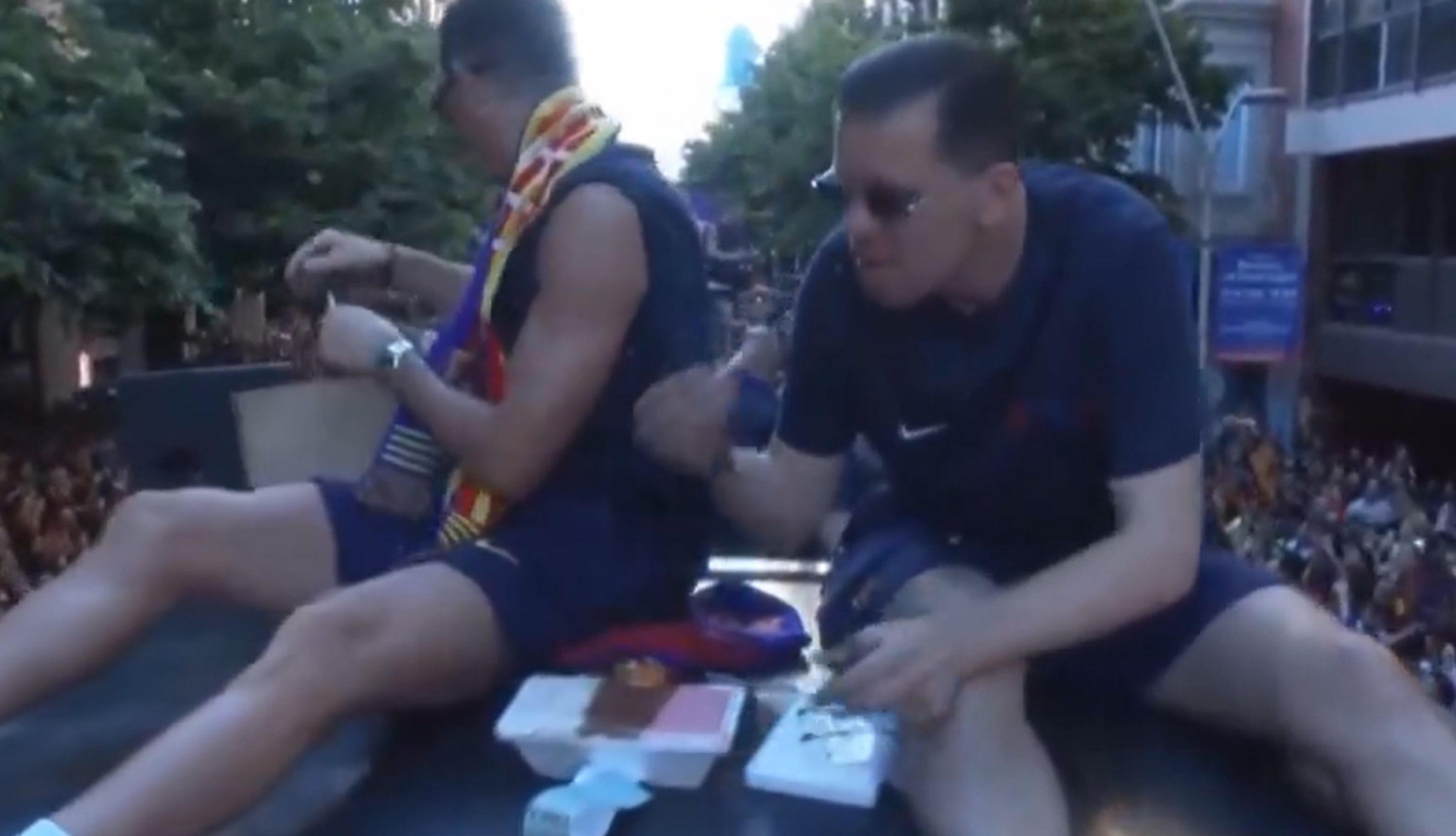 Poprosili o lody, pizzę i hamburgera. Nagranie to hit