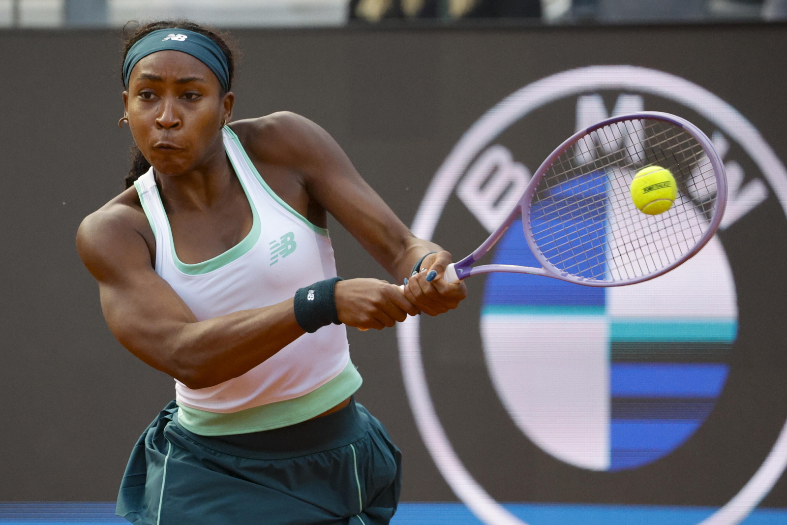 Bardzo gorąca końcówka meczu Coco Gauff