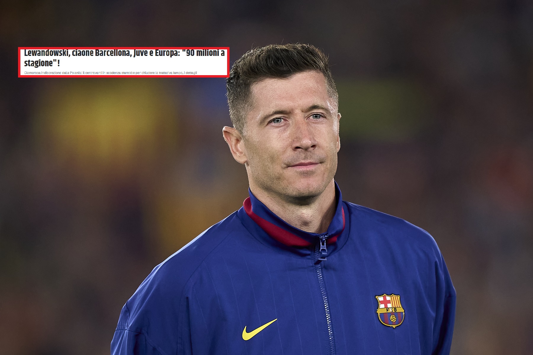 Sensacyjne plotki o Lewandowskim. Tak zareagowali Włosi