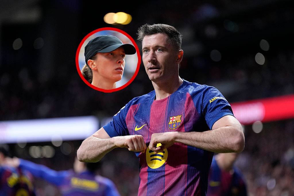 Lewandowski odchodzi. Tak zareagowała Świątek