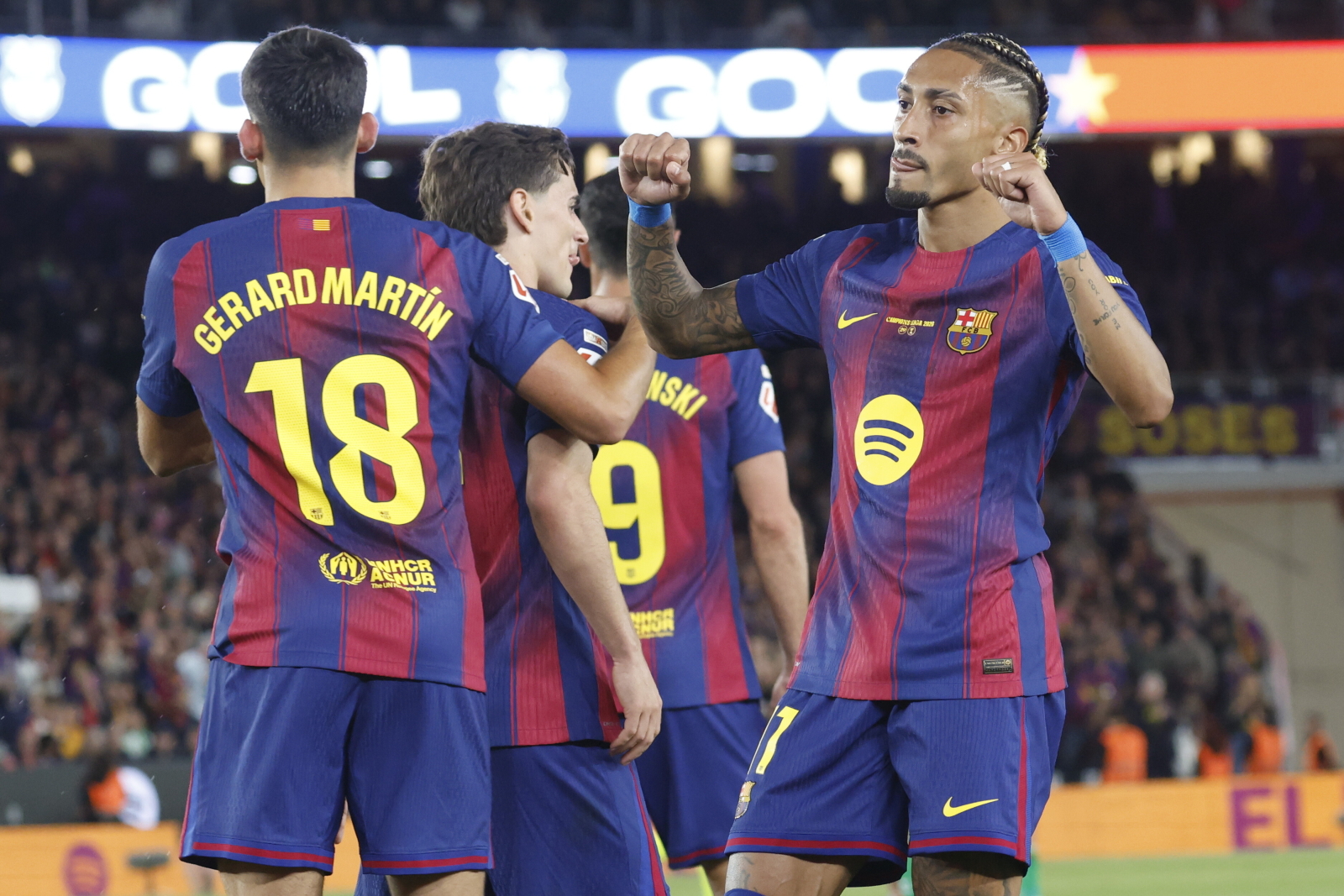 FC Barcelona wygrała. Lewandowski pożegnał się z Camp Nou