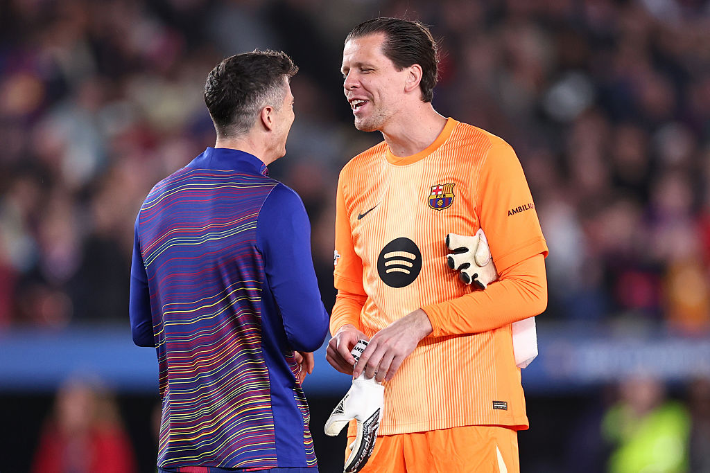 Szczęsny podziękował "Lewemu". Rozbrajający komentarz