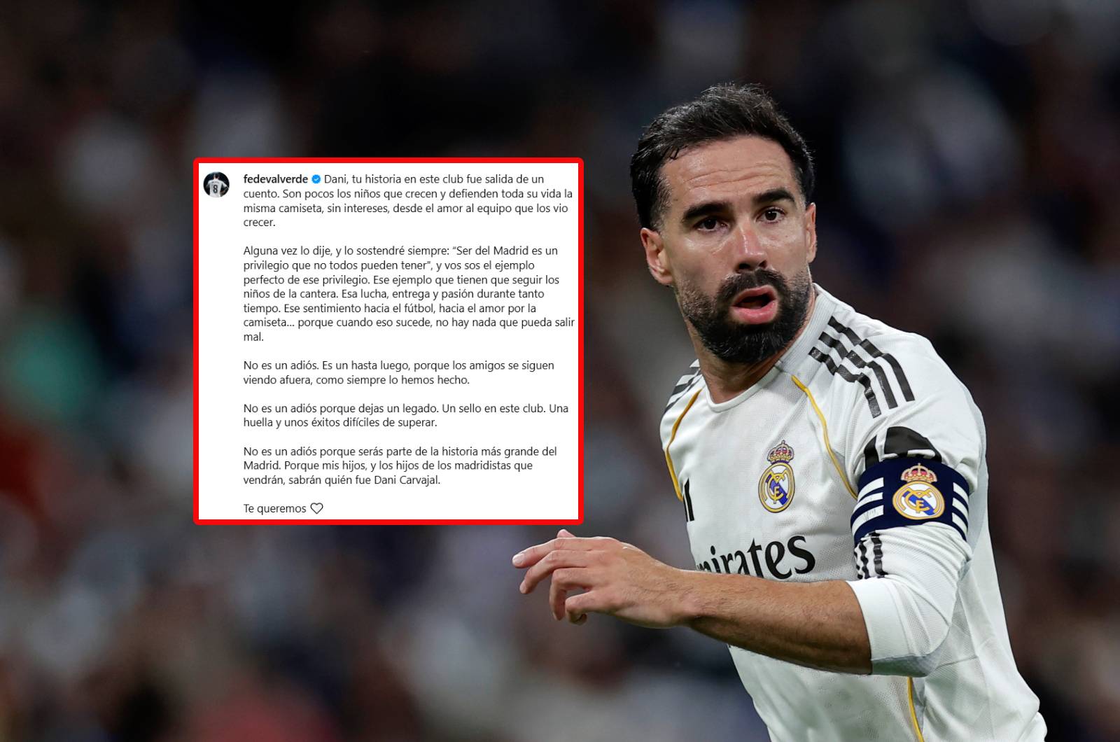 "Zostawiasz po sobie dziedzictwo". Tak pożegnał legendę Realu