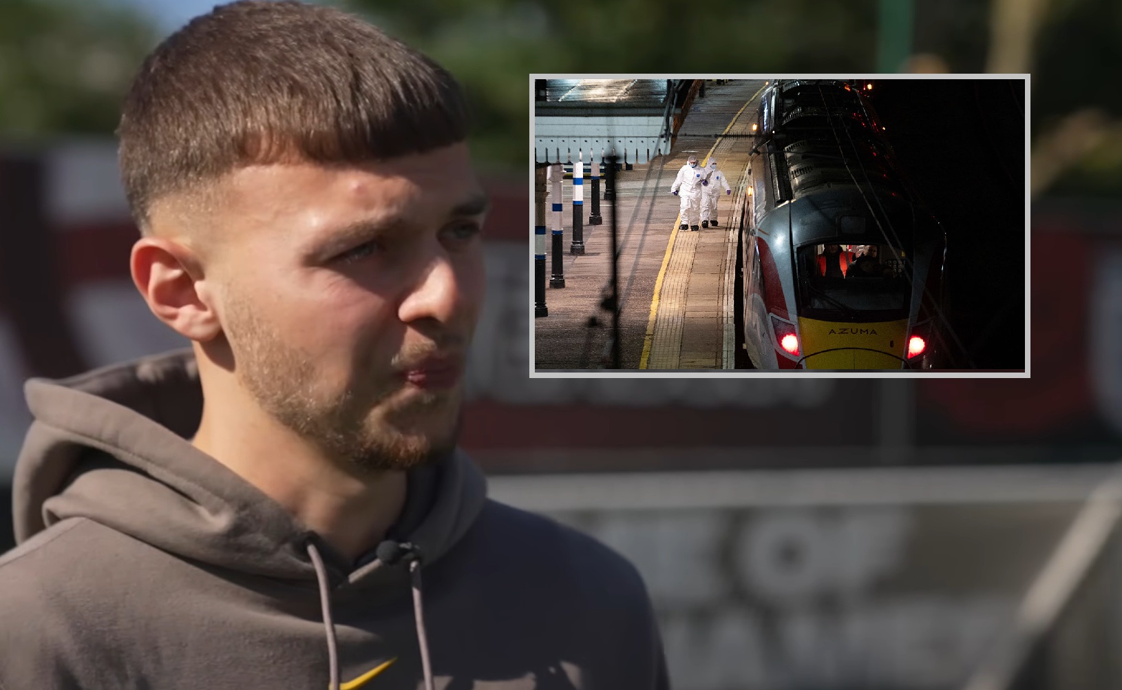 Ucierpiał w ataku nożownika w pociągu. Po sześciu miesiącach przerwał milczenie