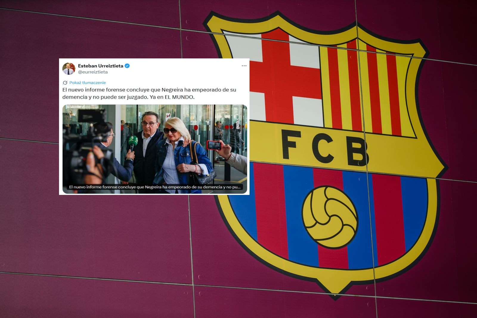 Afera wokół Barcelony. Główny bohater 