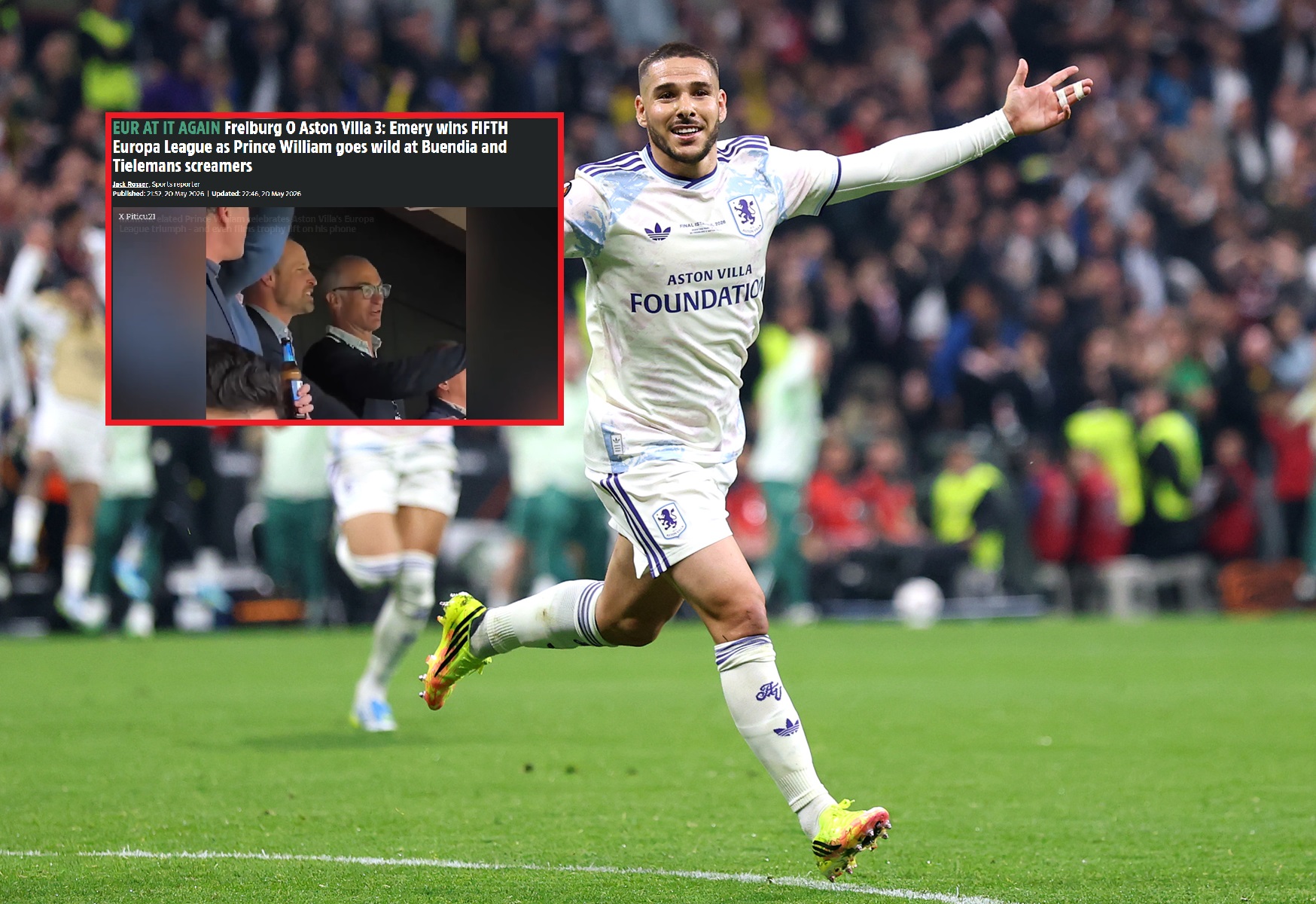 Angielskie media piszą o triumfie piłkarzy Aston Villi. Uwagę skupił kto inny