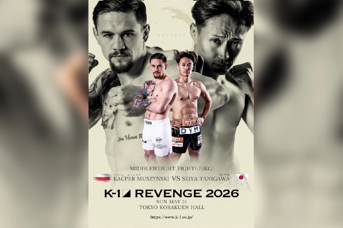 Kacper Muszyński jedną z największych gwiazd elitarnej gali K-1 REVENGE