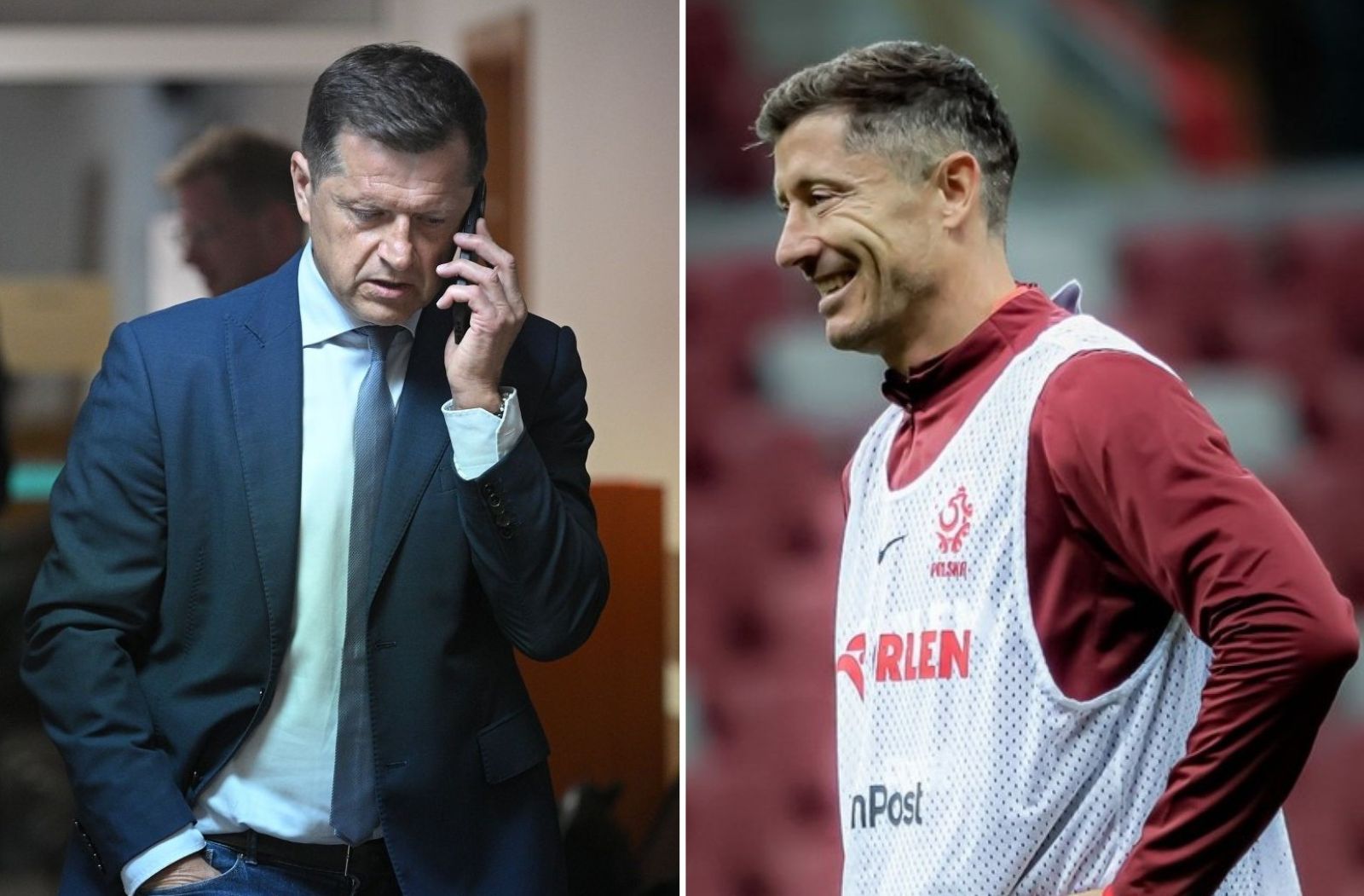Spór Lewandowskiego z Kucharskim. Media: były piłkarz nowym świadkiem