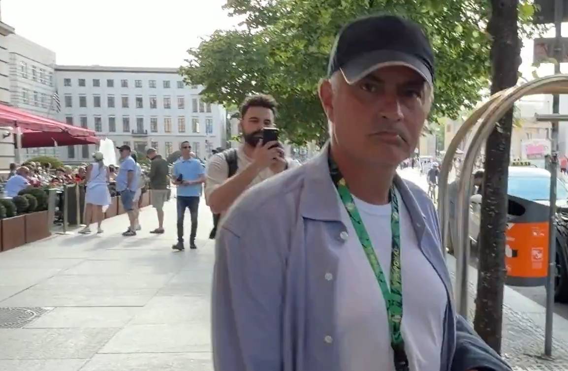 Mourinho obecny na finale Pucharu Niemiec. Wiadomo, kogo oglądał