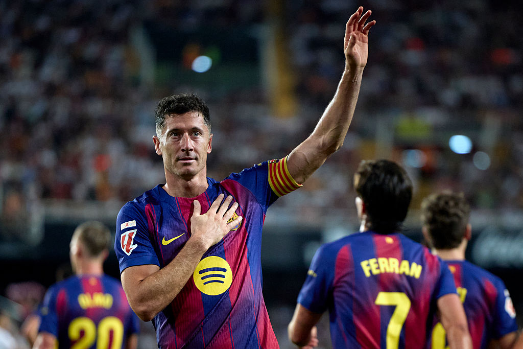 Wzruszające zdjęcie. Lewandowski pożegnał się z Barceloną