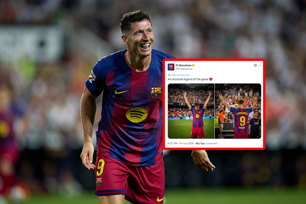 Niesie się wpis Barcelony. Nieprawdopodobne, jak nazwali Lewandowskiego