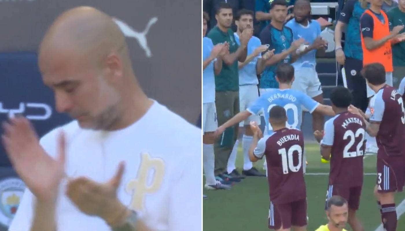 Łzy w oczach gwiazdy. Wzruszył się też Guardiola [WIDEO]