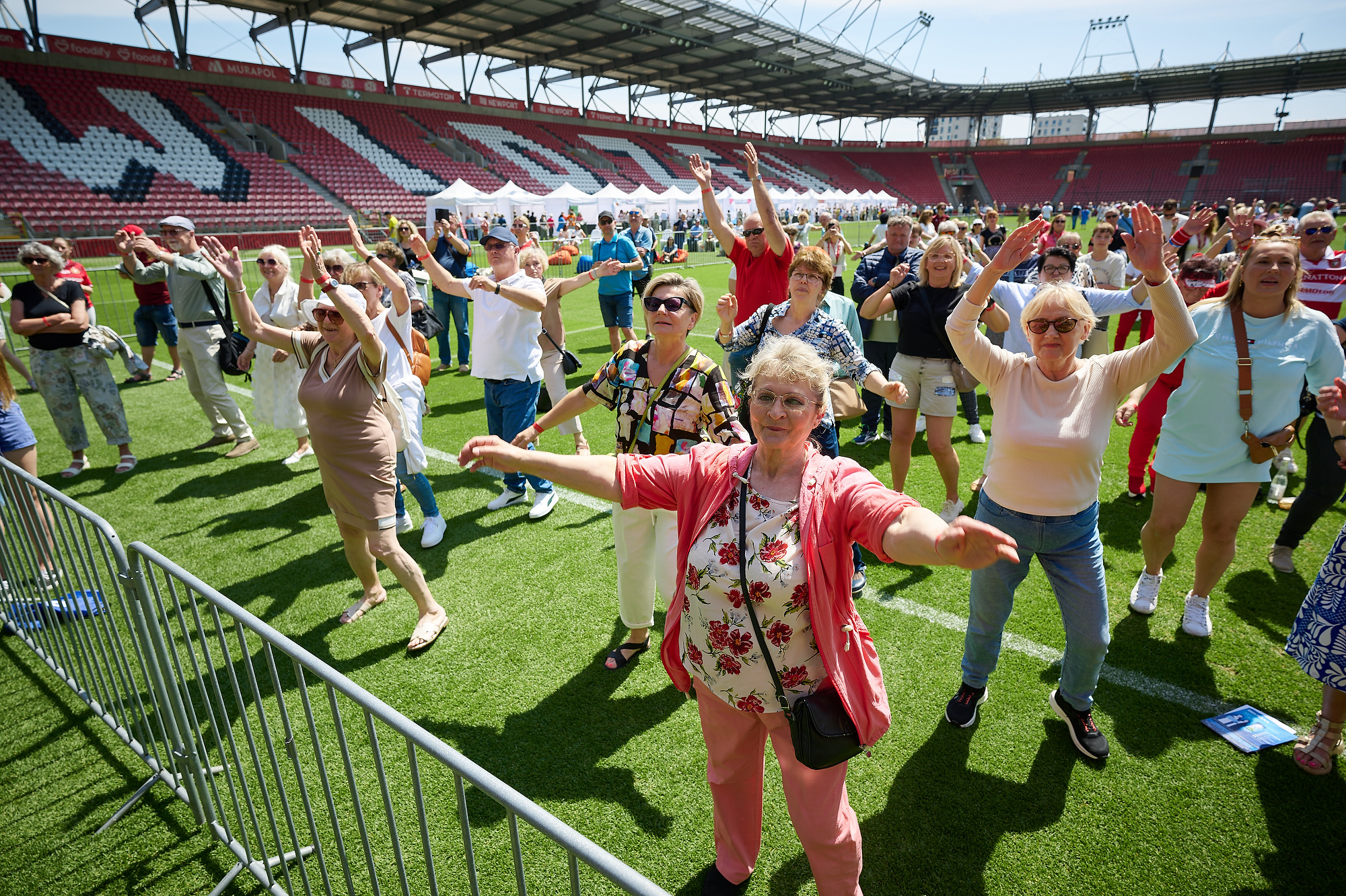 Takiego widoku stadion Widzewa Łódź jeszcze nie widział