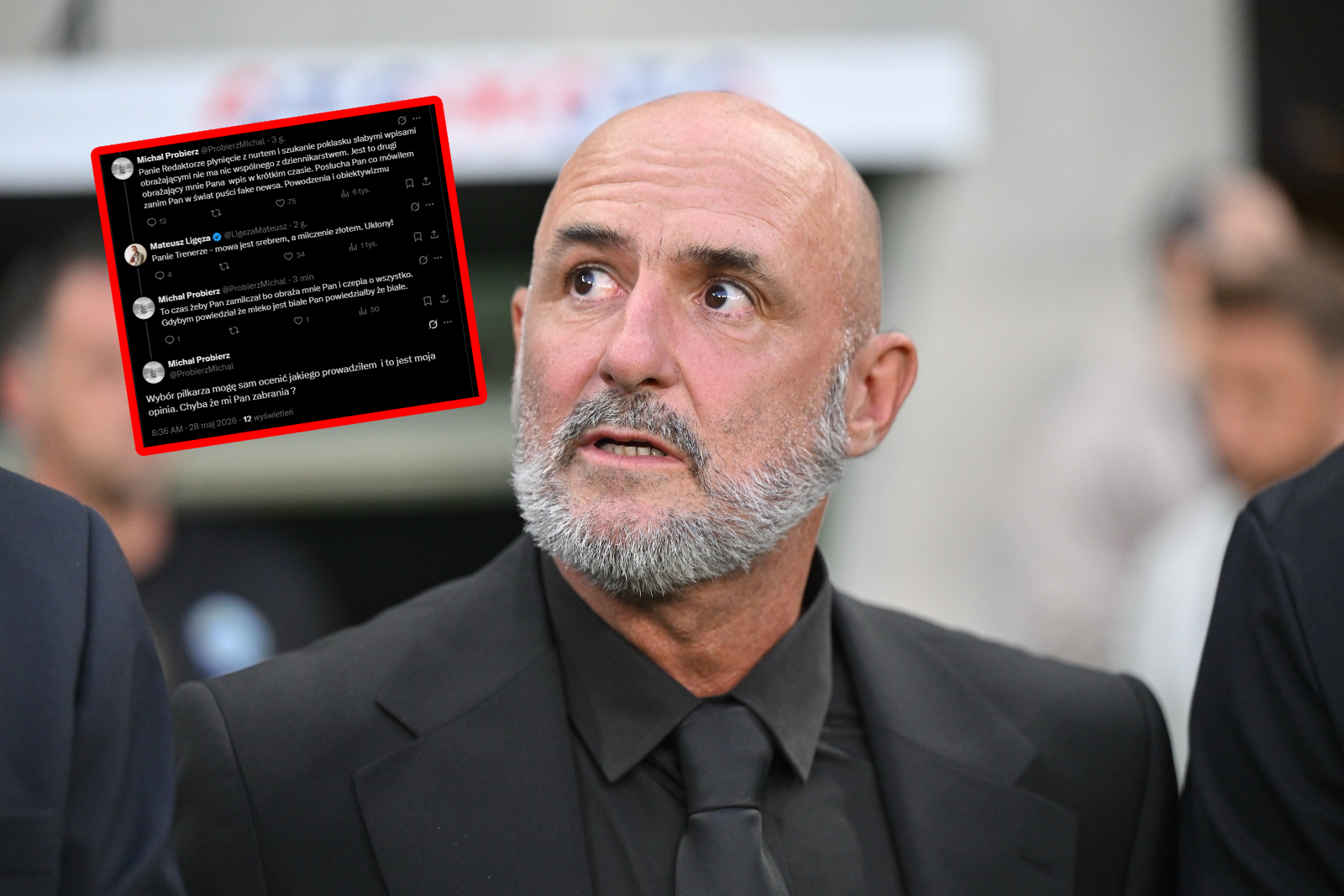 Probierz ściął się z dziennikarzem. "Czas, żeby pan zamilczał"