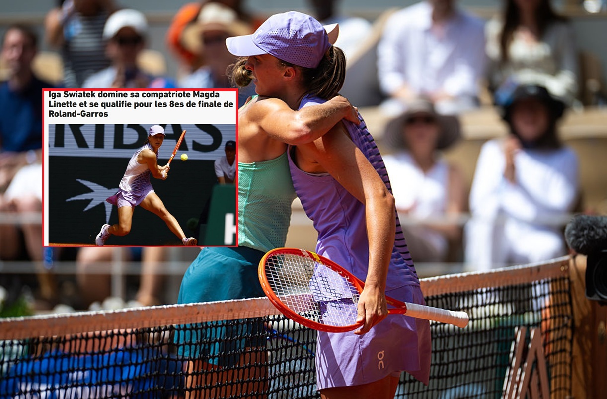 Cały świat pisze o "polskim meczu" na Roland Garros