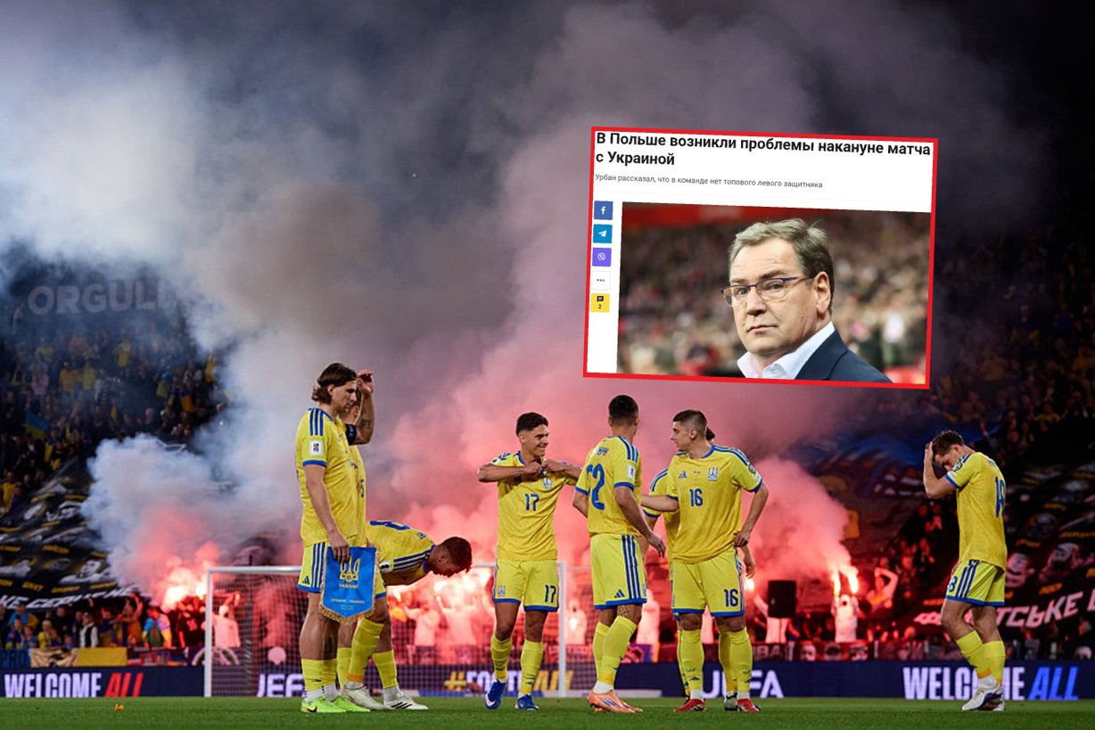 Ukraińcy piszą o "problemie" reprezentacji Polski