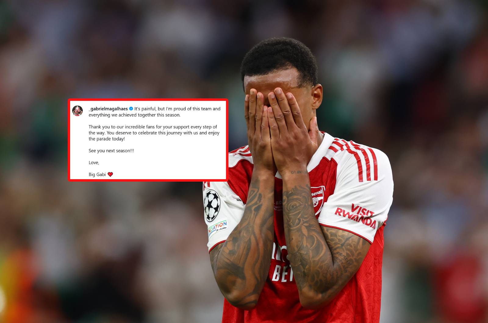 Spudłował decydującego karnego w finale. Teraz zabrał głos