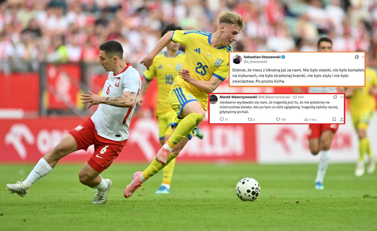 Lawina komentarzy po porażce Polaków. 