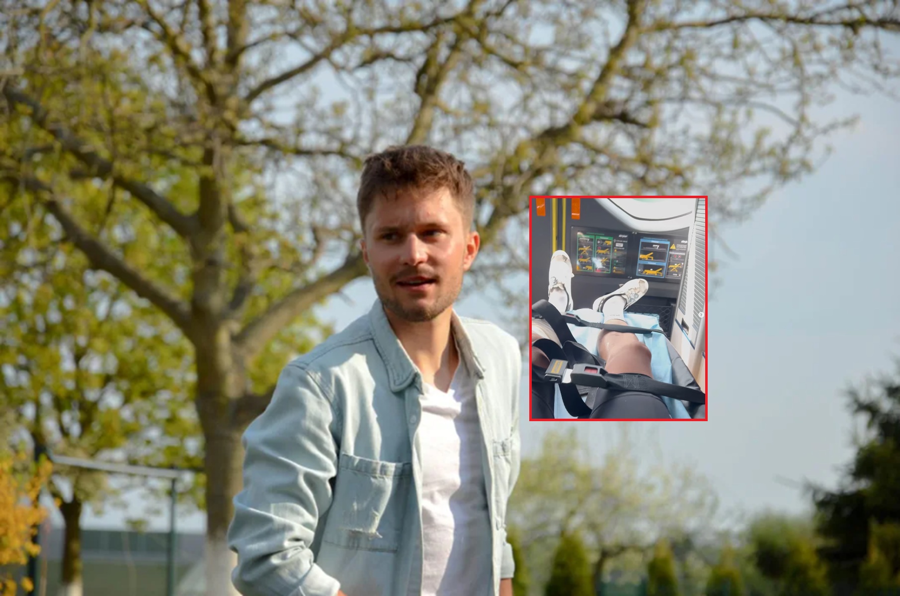 Polski kolarz potrącony przez samochód. 