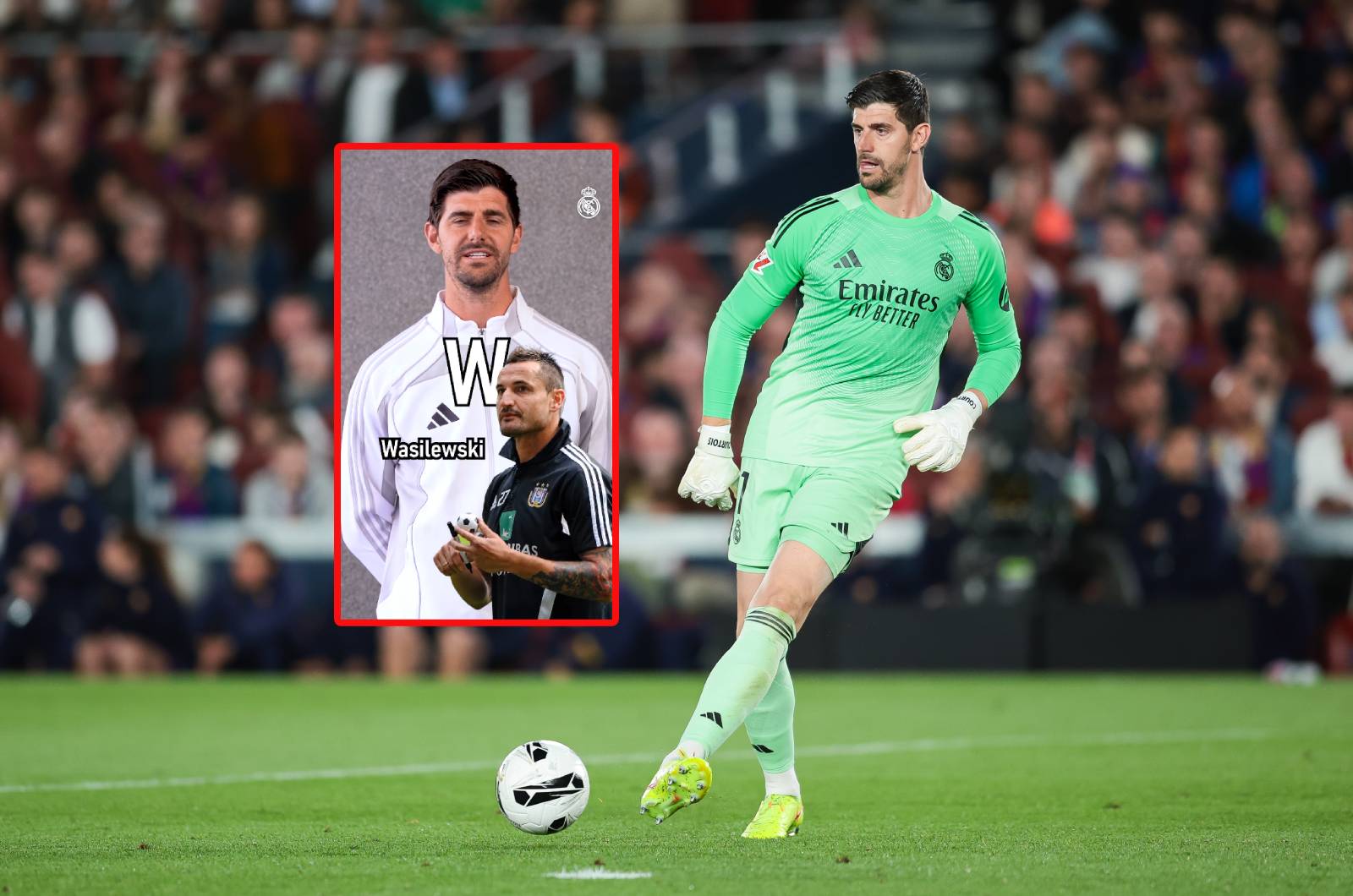 Ronaldo, Modrić i... Wasilewski. Courtois zaskoczył tą odpowiedzią