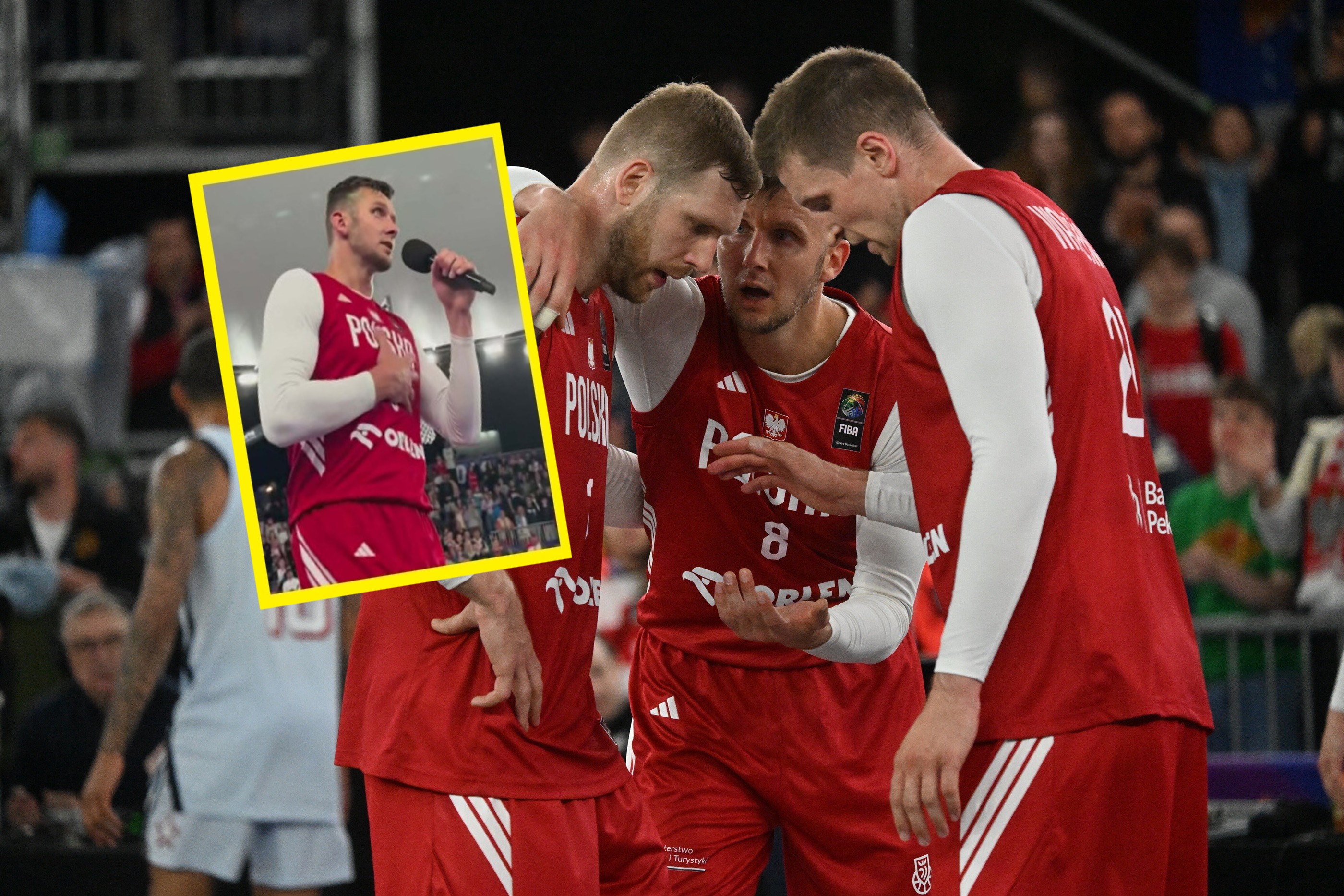 MŚ 3x3. Wziął mikrofon i zwrócił się do fanów. Piękne słowa kapitana reprezentacji Polski