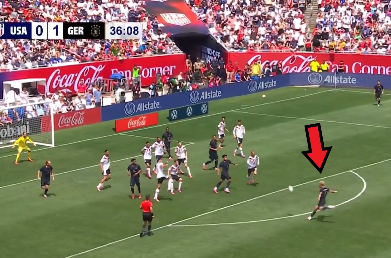 Kapitalny gol dla USA. Niemiecki bramkarz bez żadnych szans [WIDEO]