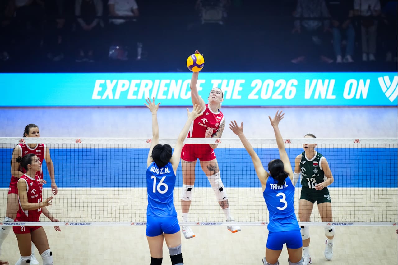 Polki zatrzymane w Lidze Narodów. Pierwszy set wszystkich zm