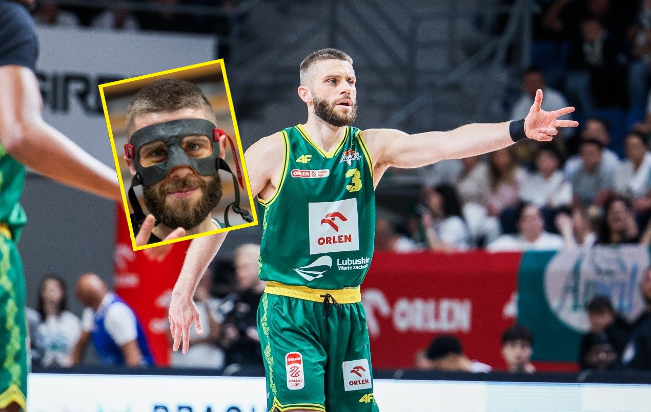 Na finał PLK w masce. "Zawsze chciałem być Zorro"