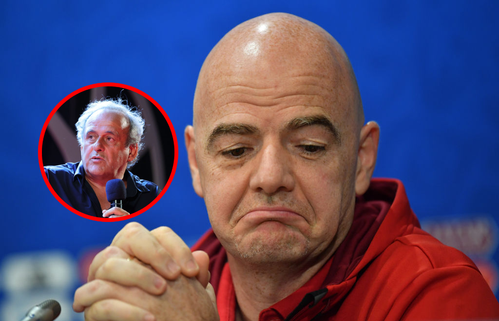 Kłopoty prezydenta FIFA. Zawiadomienie o popełnien