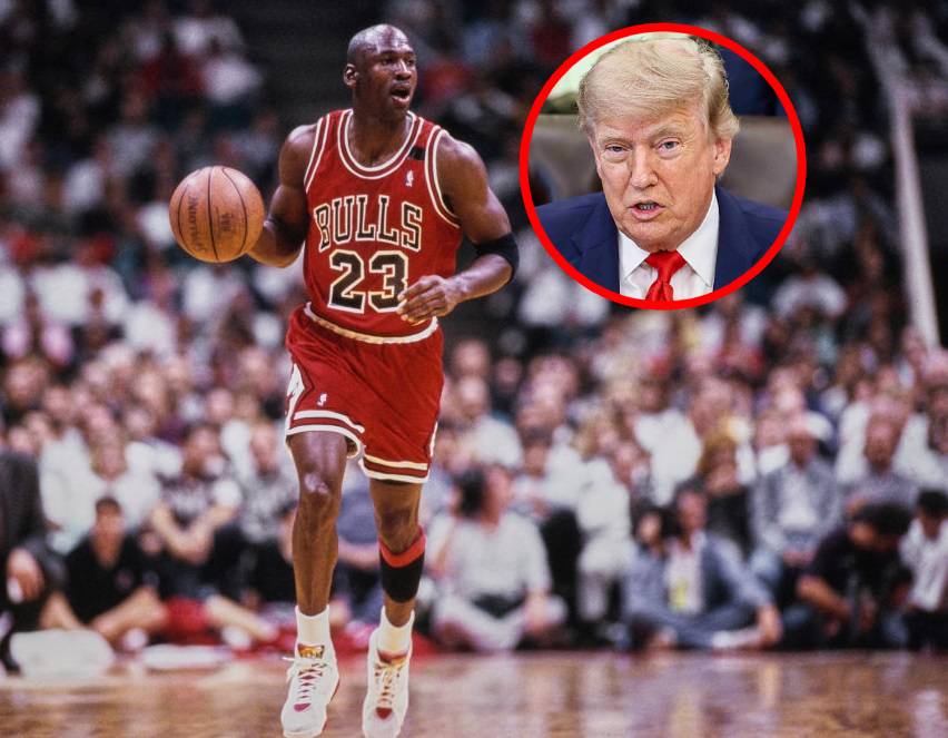 Trump wprost o zarobkach Jordana w NBA. Jaśniej się nie da