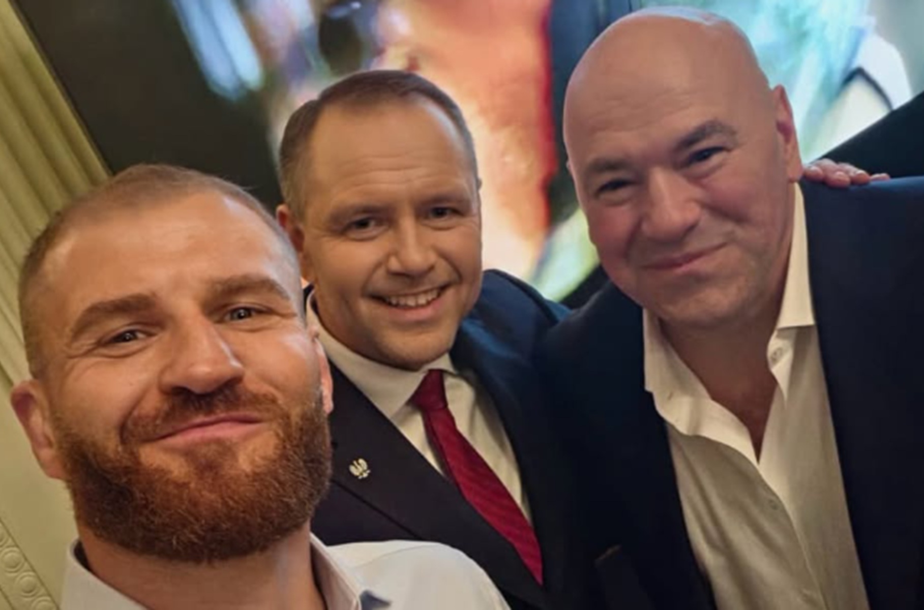 Gala w Białym Domu. Błachowicz pokazał, z kim spotkał się Nawrocki