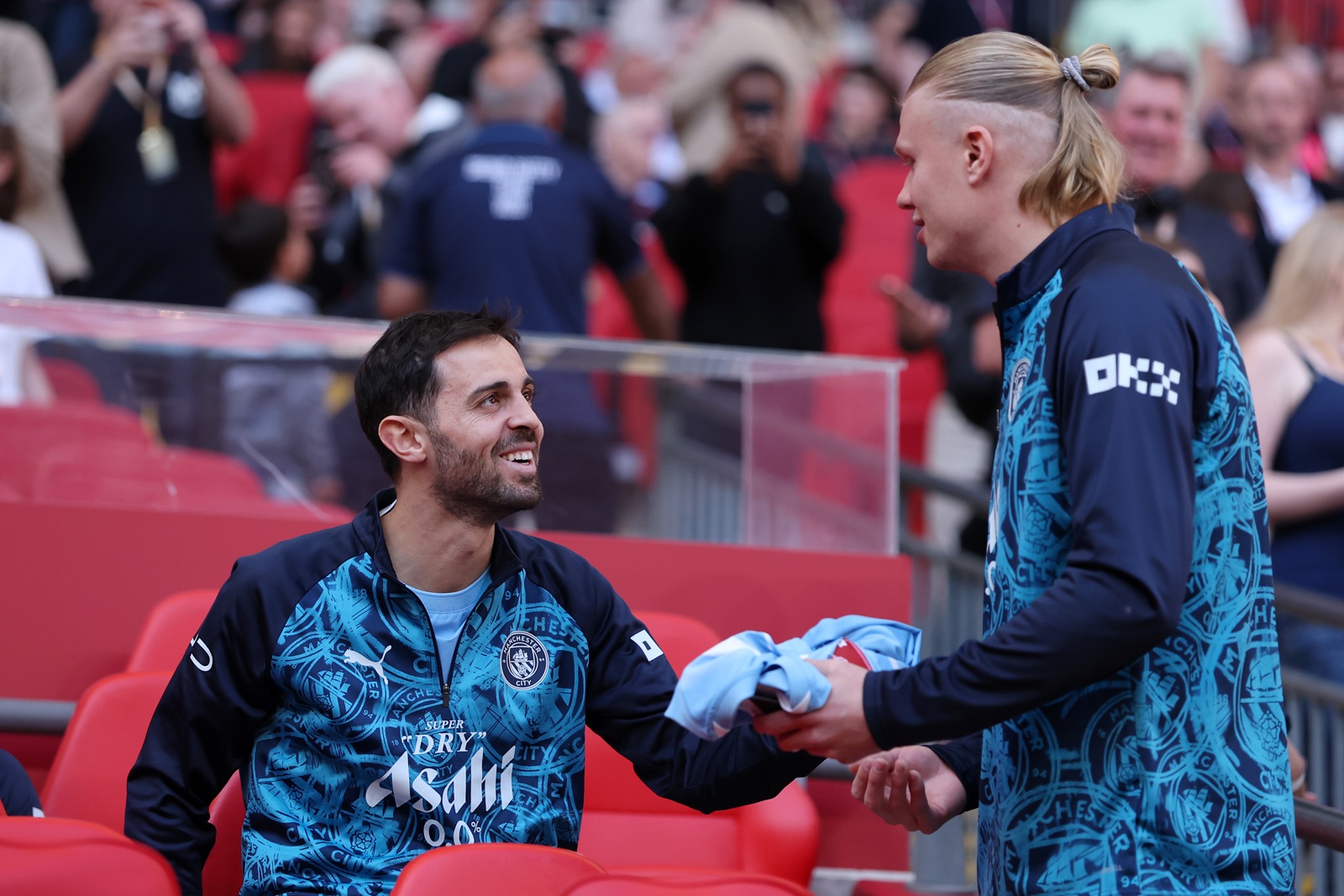 Haaland zaczepił gwiazdę Portugalii. "Widzimy się"