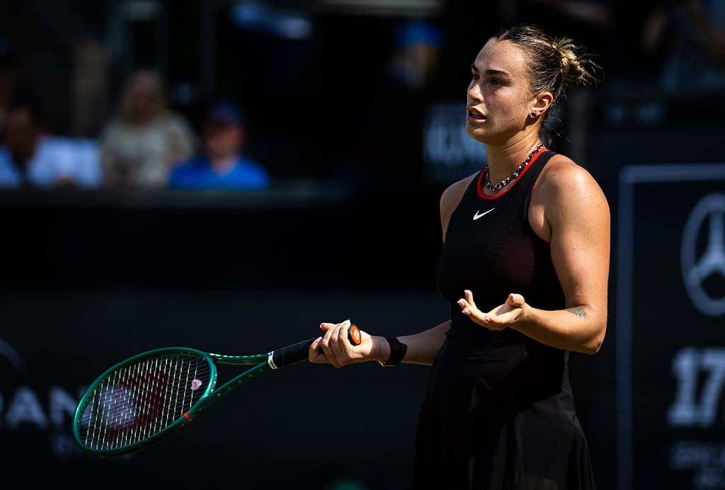 2:6, 0:4. Sabalenka już była na deskach