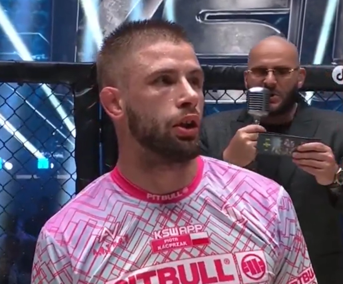 Kacprzak odrobił straty. Po walce przeprosił KSW