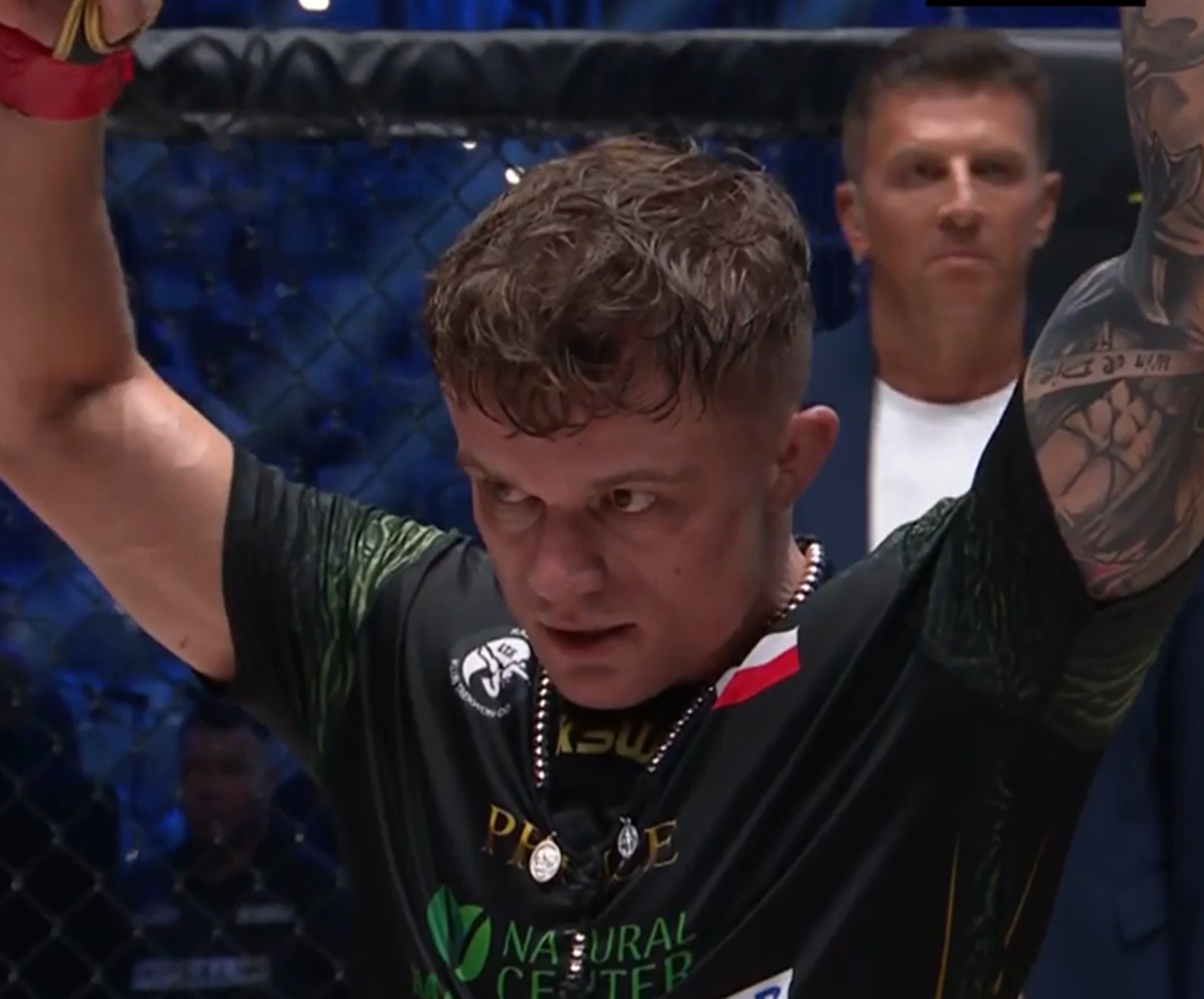 Popis "Księcia Radomia"! Patryk Kaczmarczyk obronił pas KSW