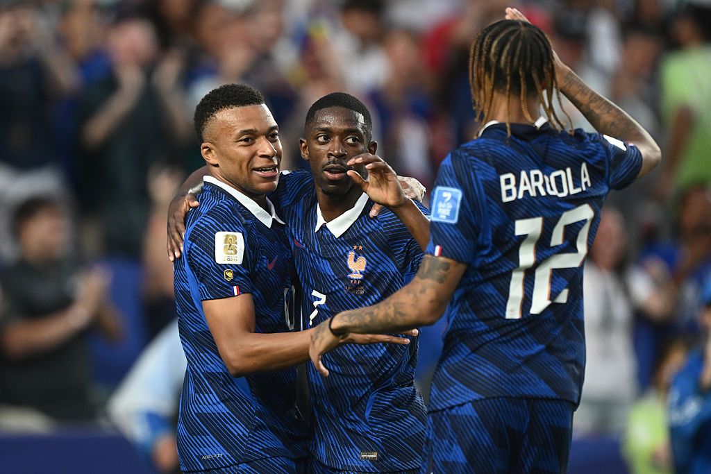 Burzliwy mecz Francji z Irakiem. Mbappe dogonił Klose