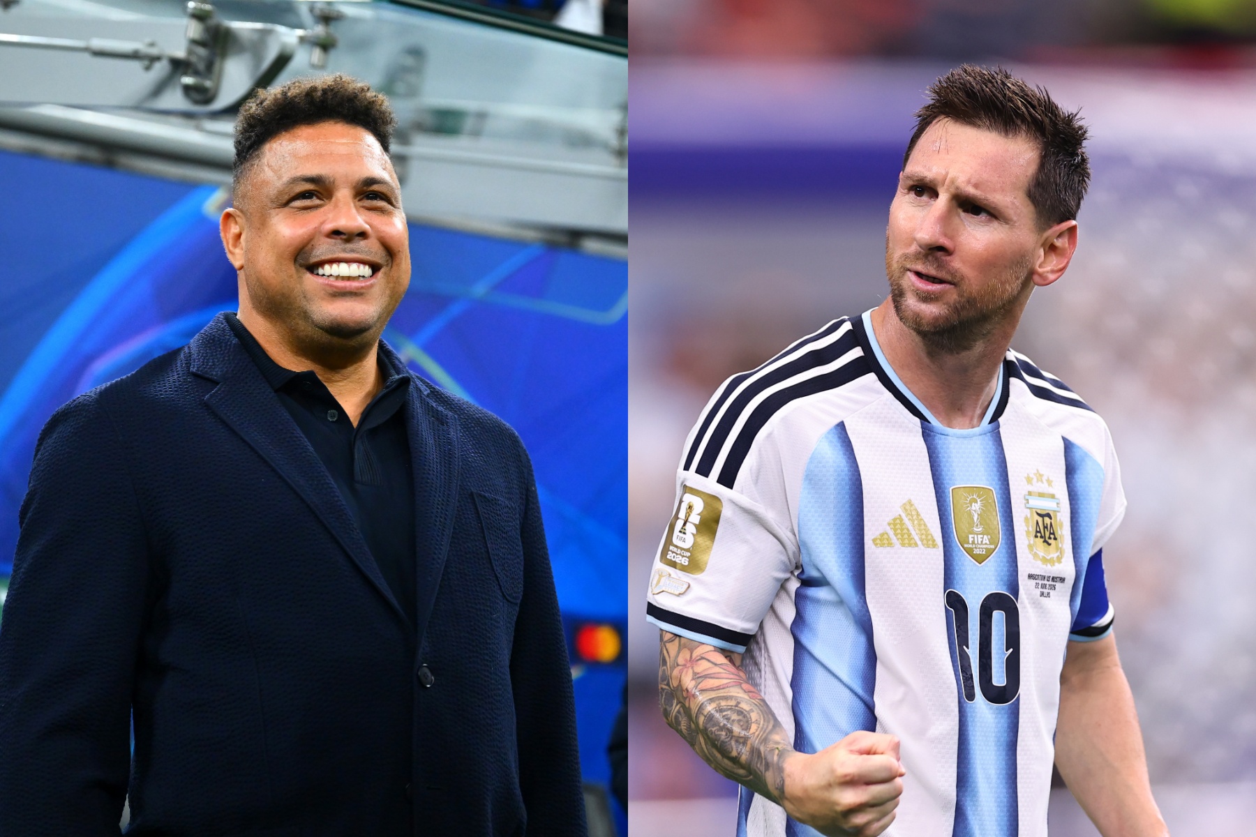 "Ważyłem 120 kilogramów". Ronaldo zaskoczył słowami o Messim