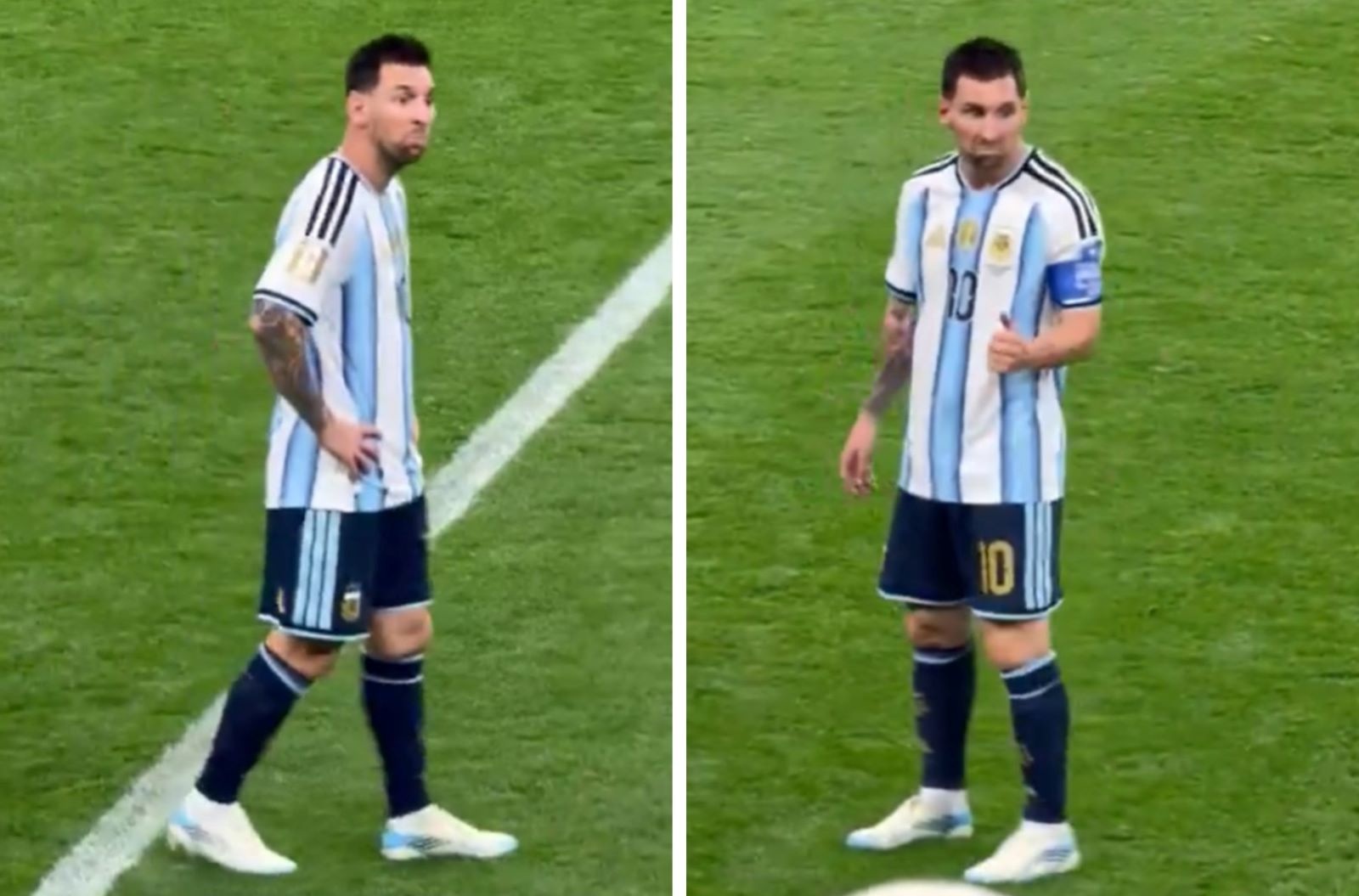 Tego nie pokazała telewizja. Tylko spójrz, co robił Messi