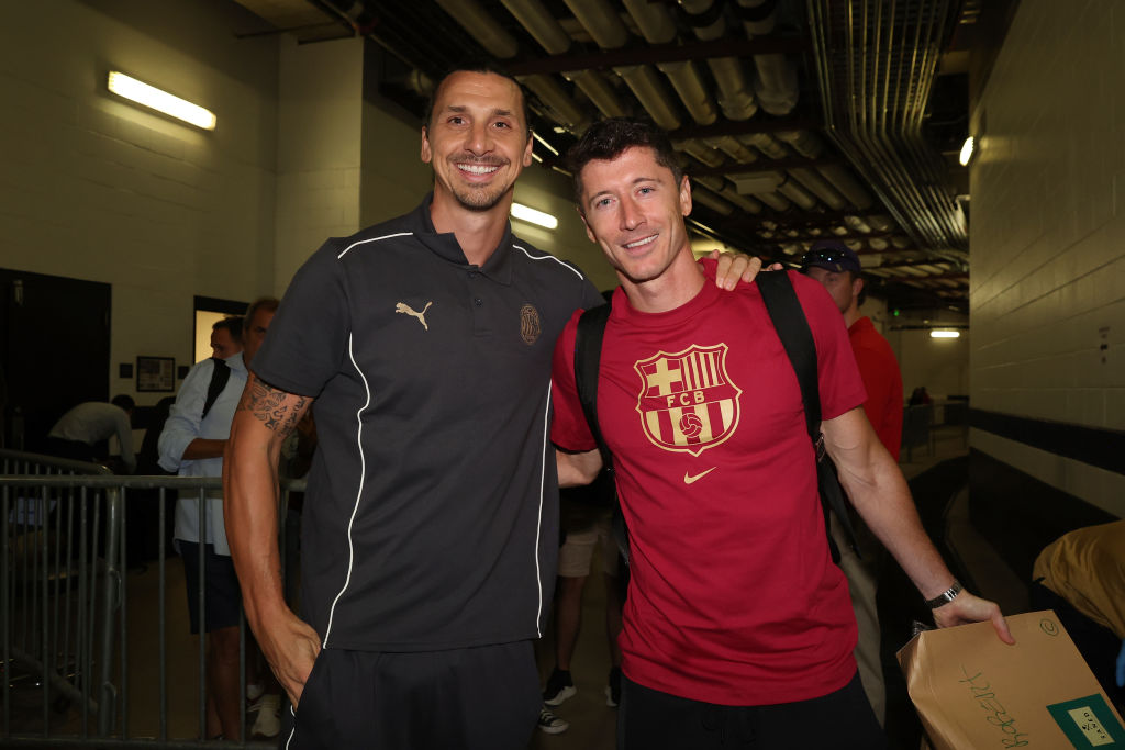 Laurka od Ibrahimovicia. To mówił o Lewandowskim