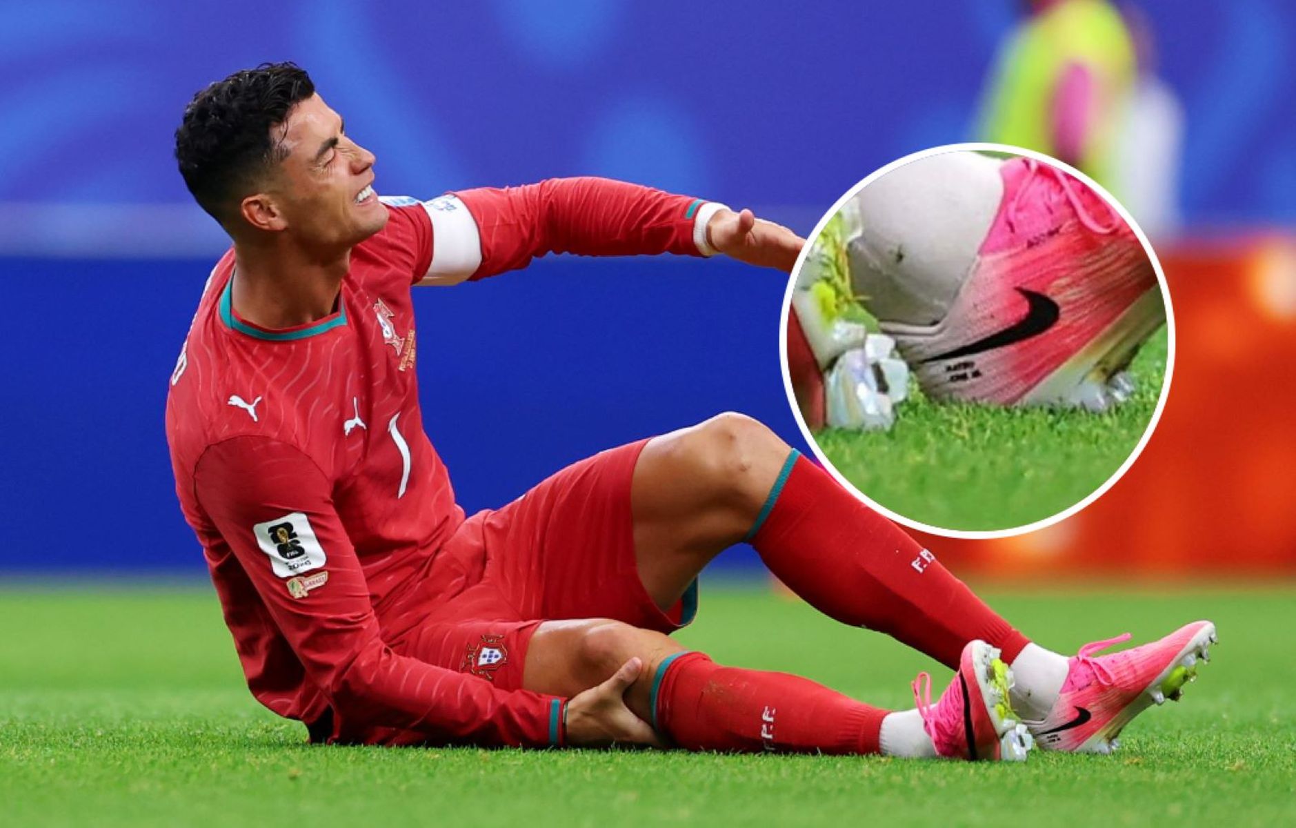 Zwrócili uwagę na buty Ronaldo. Już wiadomo, co na nich umieścił
