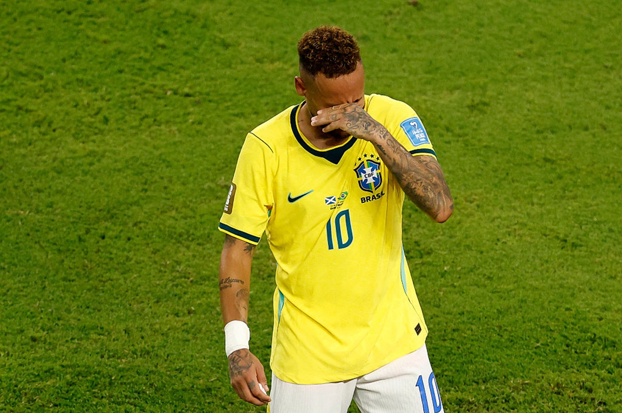 Te obrazki widział cały świat. Neymar kompletnie się rozkleił