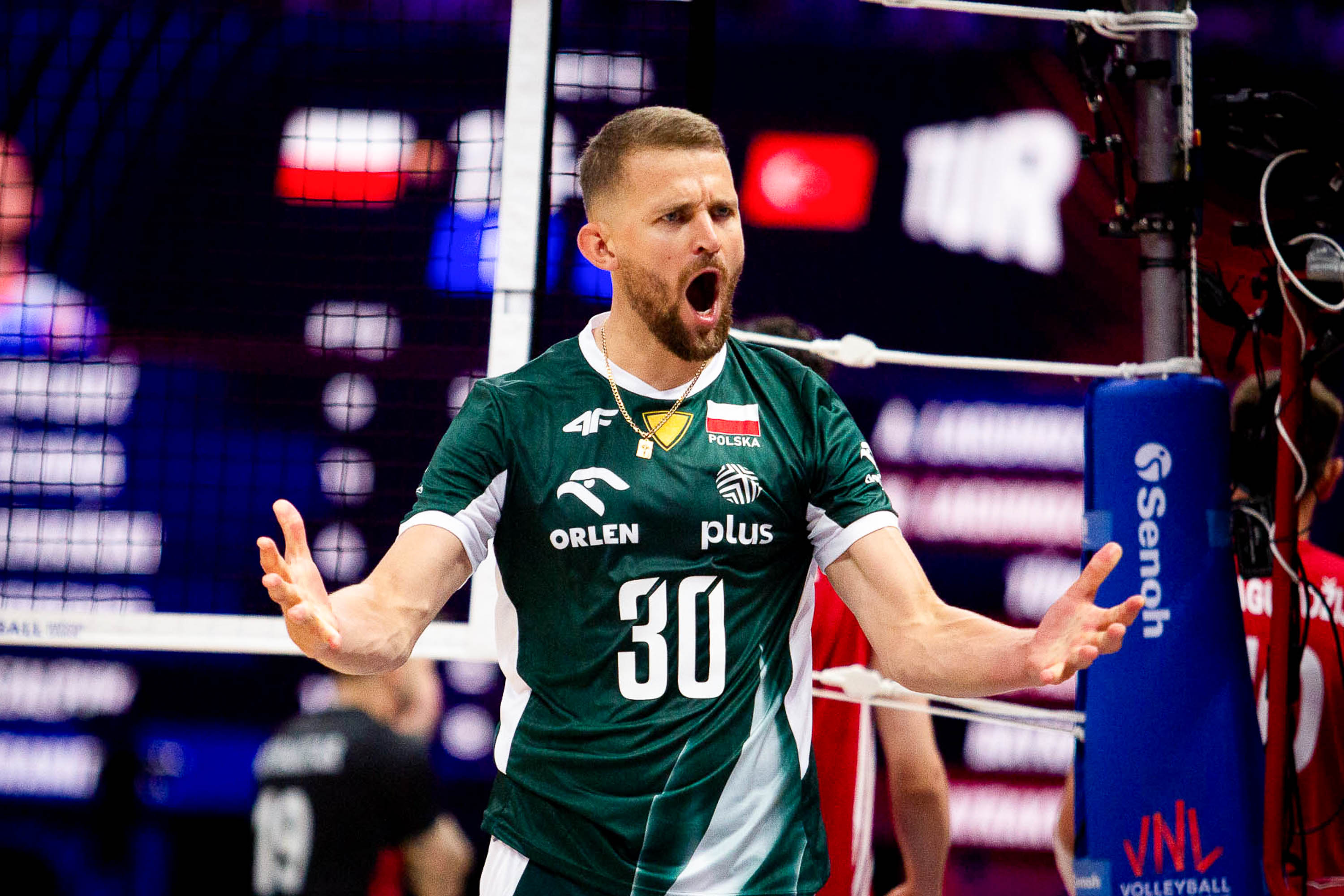 Rozegrał kolejny świetny mecz w Lidze Narodów. "MVP dla całej drużyny"