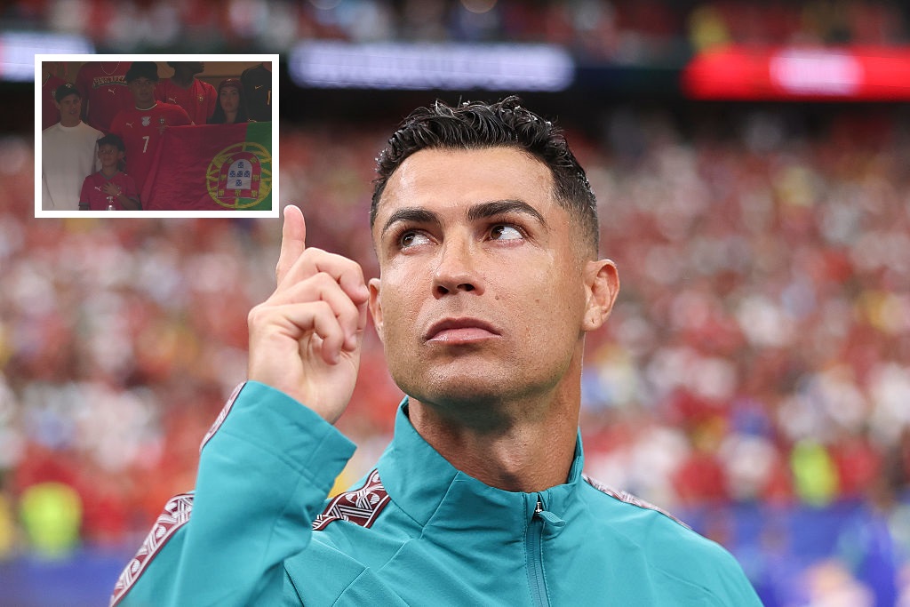 Kamery ją wypatrzyły. Co za wsparcie dla Cristiano Ronaldo