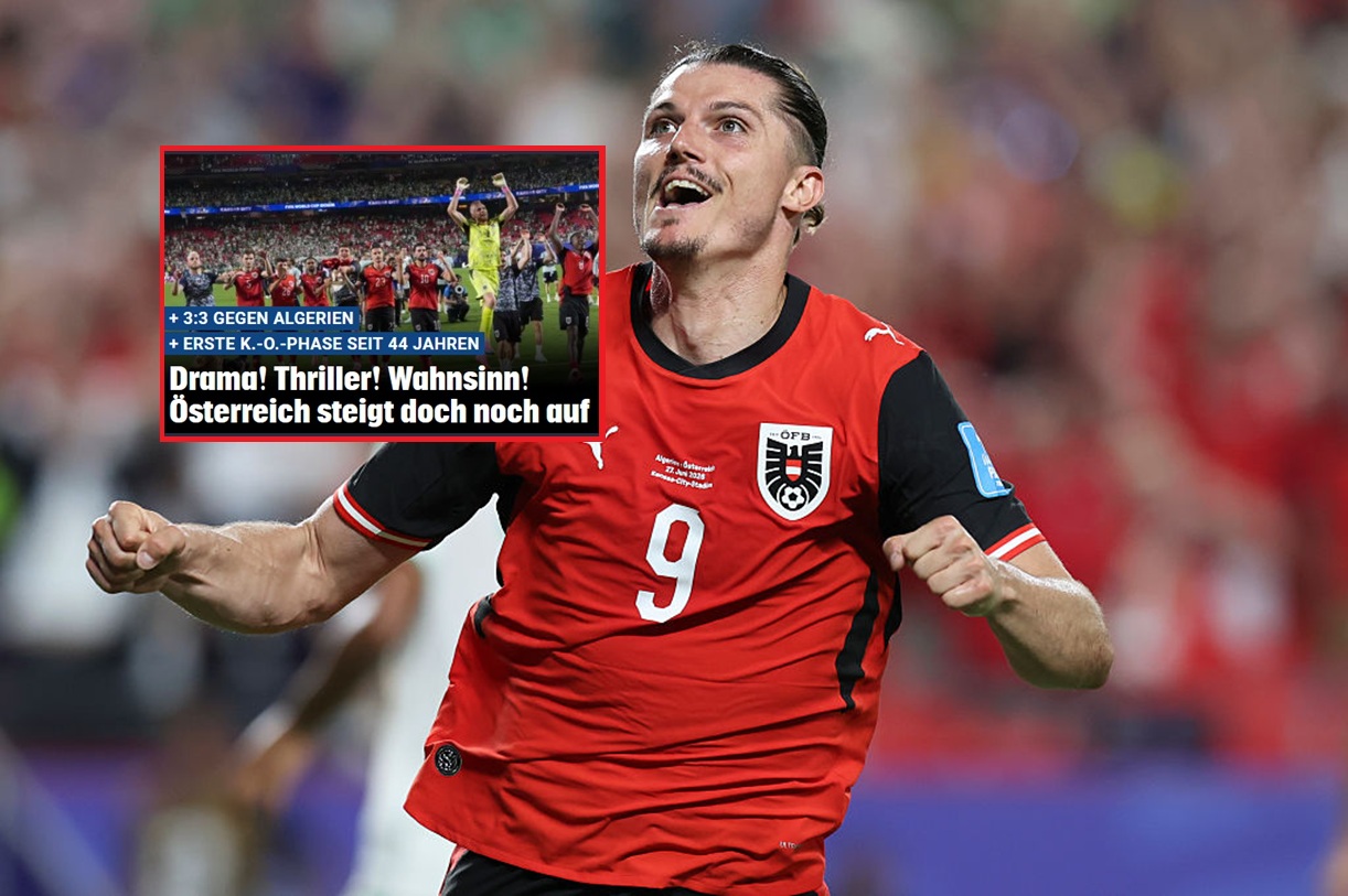Austriacy wymownie o meczu z Algierią. "Kompletny mundialowy obłęd!"