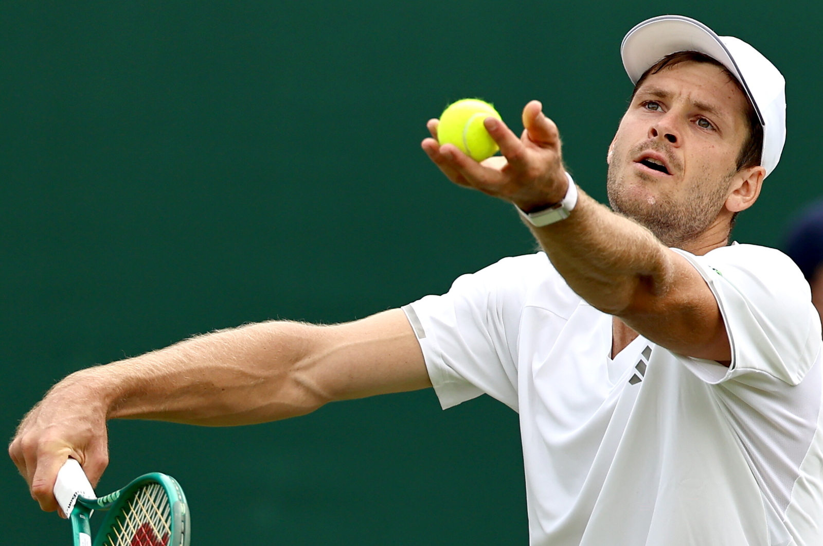 Hubert Hurkacz zagra w II rundzie Wimbledonu. Znamy godzinę meczu