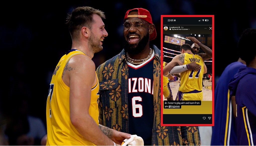 To napisał Doncić o LeBronie. Jedno zdanie