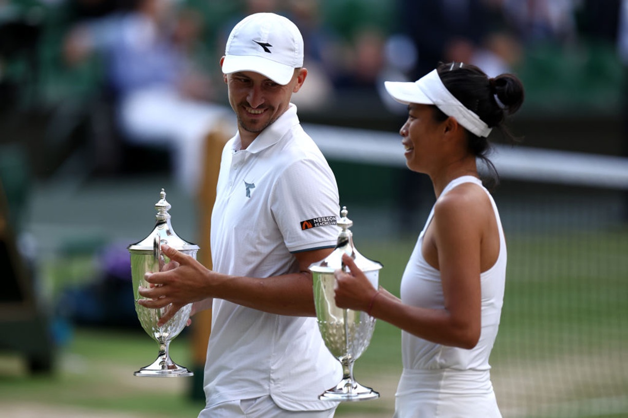 Jeden Polak w mikście. Dwa lata temu został mistrzem Wimbledonu