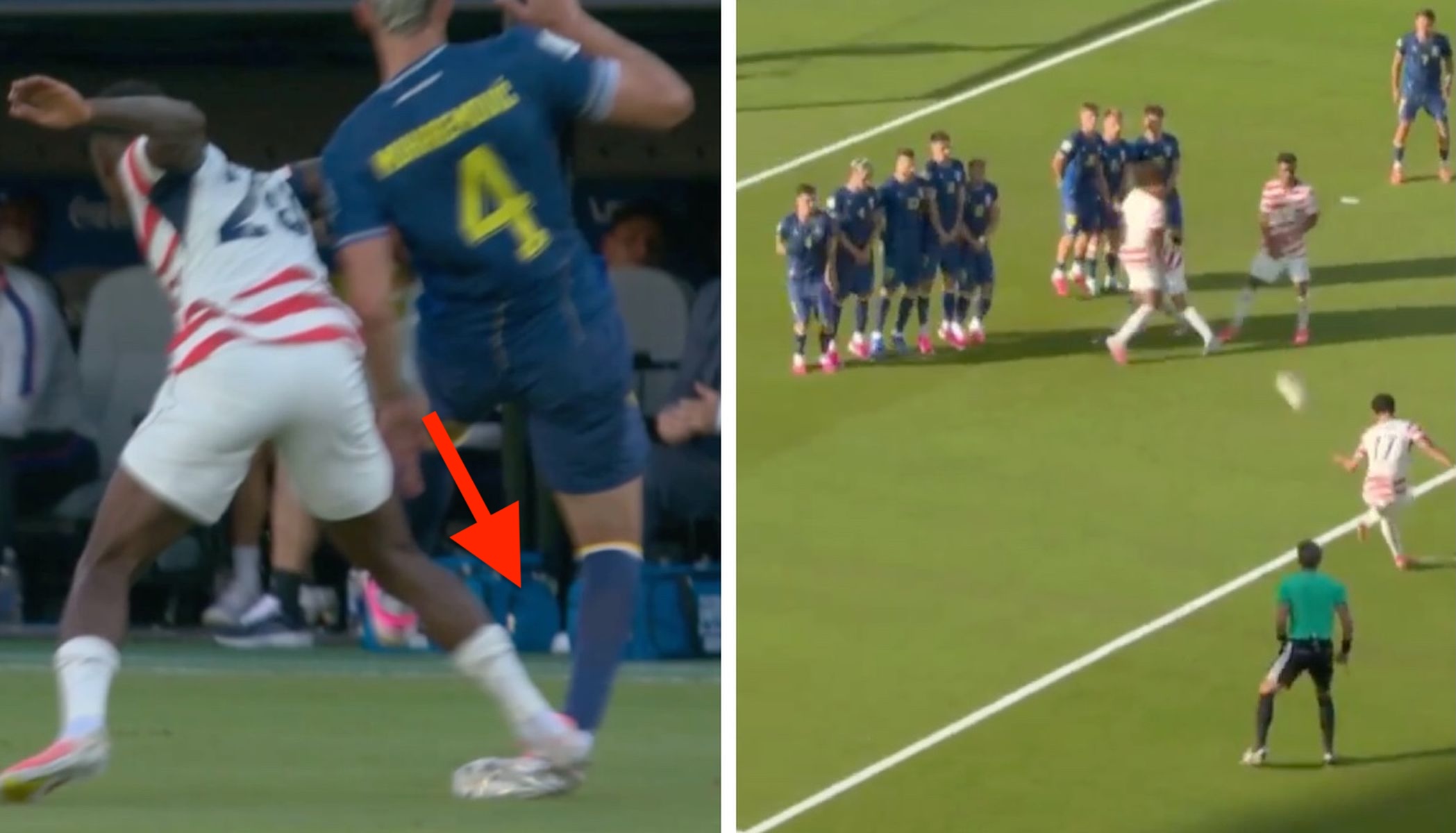 Najpierw czerwona kartka, potem taki gol. Co za odpowiedź USA! [WIDEO]