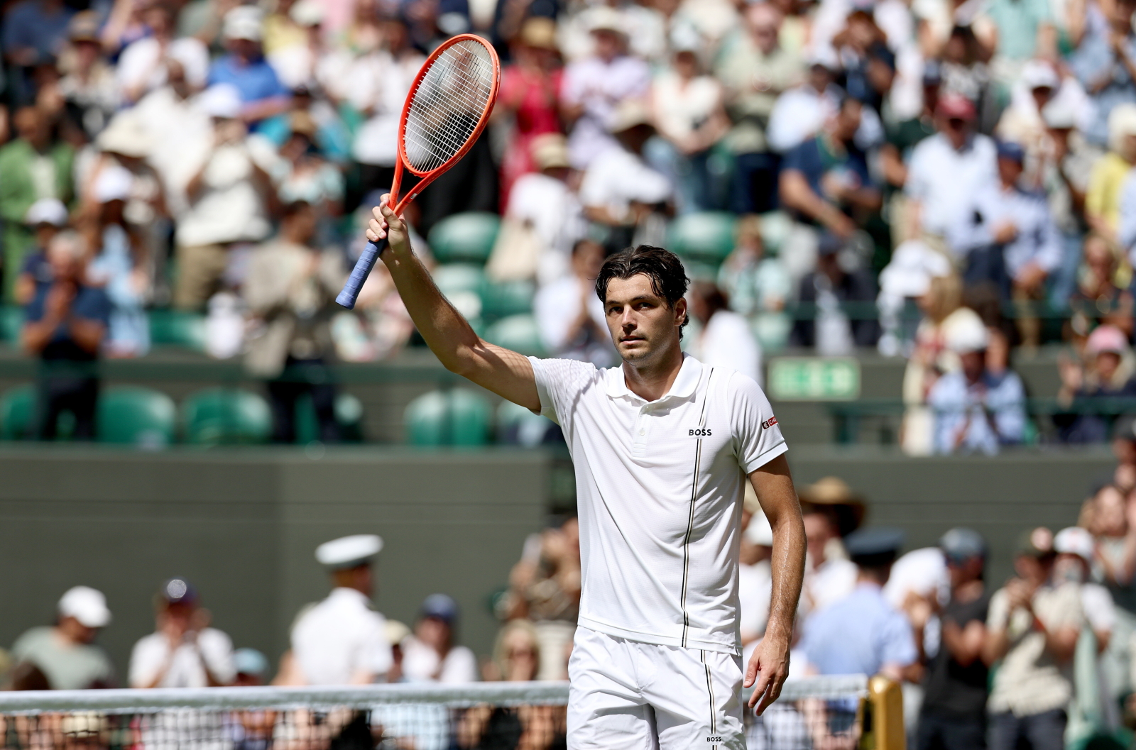 Amerykanin nie marnował czasu. Dwudniowe mecze na Wimbledonie